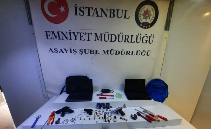 İstanbul’da hırsızlık çetesi çökertildi: Klozette 50 bin lira değerindeki altın böyle bulundu