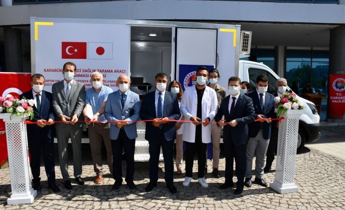Japon hibe desteği ile alınan ‘Gezici Sağlık Tarama Aracı’ hizmete alındı