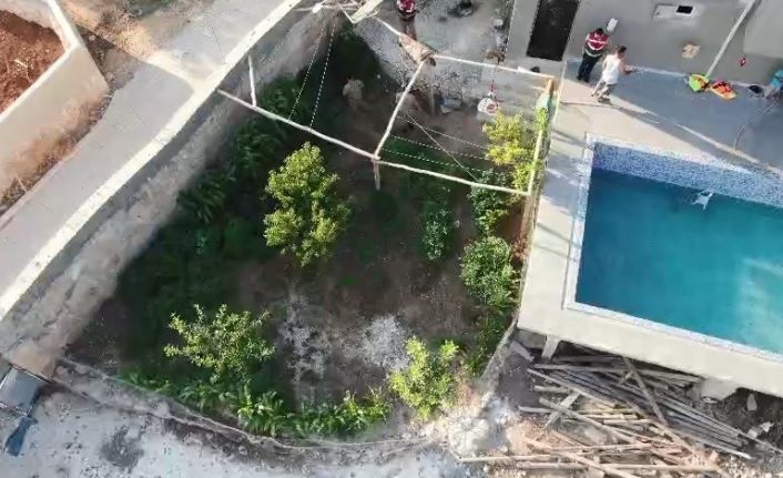 JASAT’tan drone destekli uyuşturucu baskını