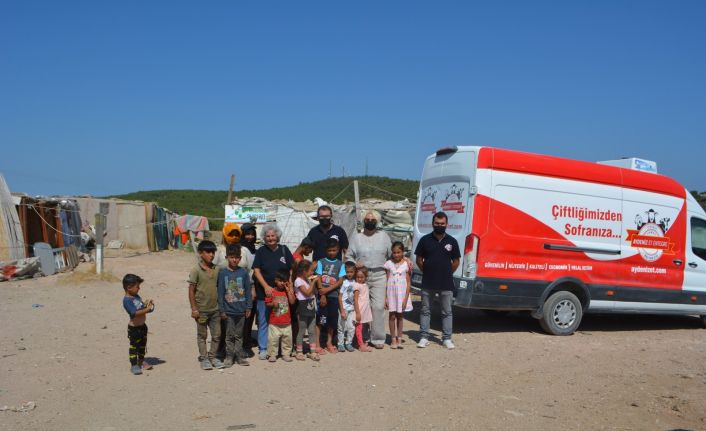 Kadın girişimciden ihtiyaç sahibi ailelere kemiksiz 1 ton et desteği