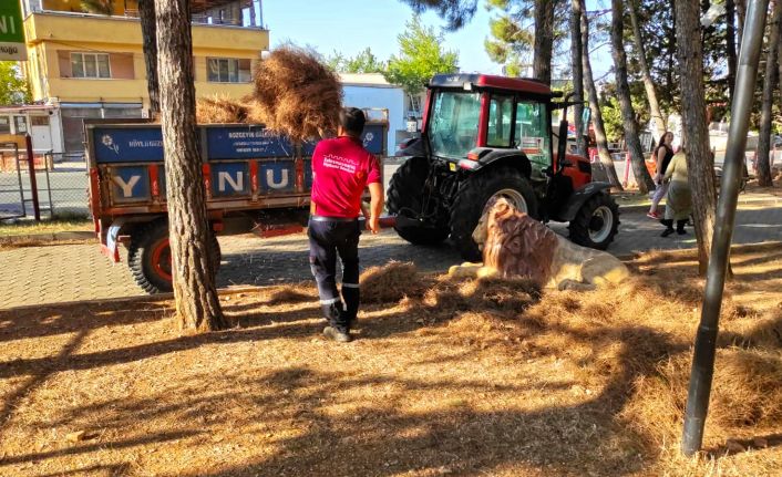 Kahramanmaraş’ta fırtına mesaisi