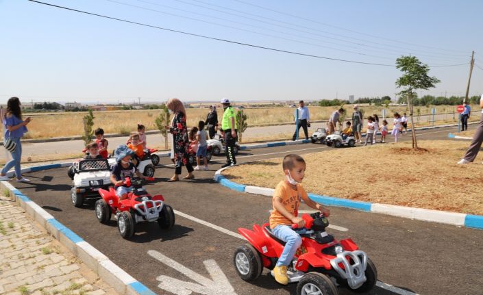 Kahta Çocuk Trafik Eğitim Parkı hizmet vermeye başladı