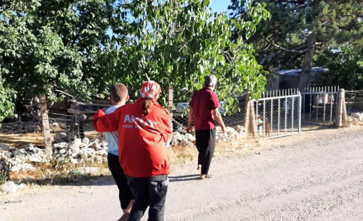 Kayboldu diye aranıyordu, evine döndü
