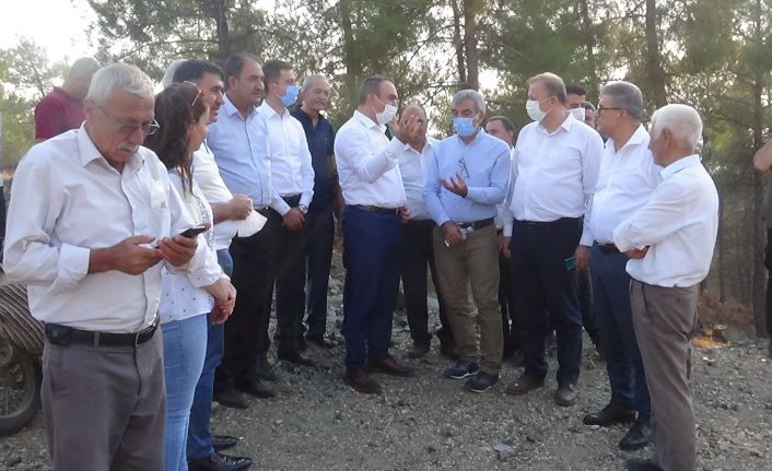 Kilis’teki orman yangınında en büyük korku rüzgar