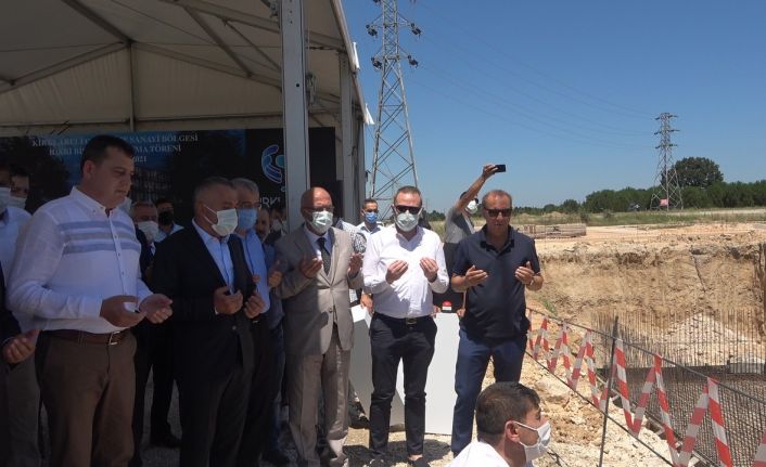 Kırklareli OSB idari binasının temeli törenle atıldı