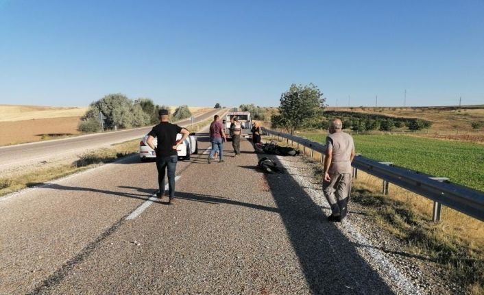 Kırşehir’de motosiklet bariyerlere çarptı: 1 ölü