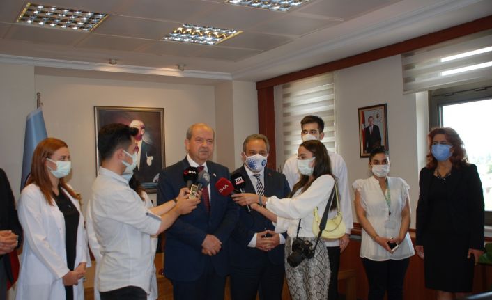 KKTC Cumhurbaşkanı Tatar: “Biz netice itibariyle tekiz ve biriz”