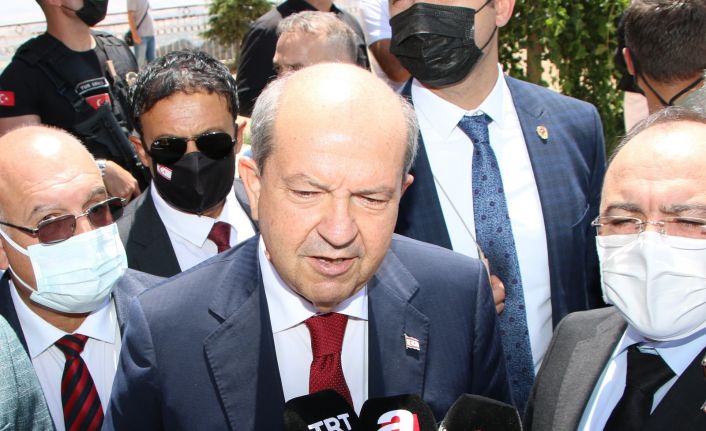 KKTC Cumhurbaşkanı Tatar: "Federal bir çatı altında Kıbrıs’ın tümünün Avrupa Birliğine alınması bir bakıma Türkiye ile bağlarımızın koparılmasıdır"
