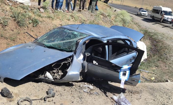 Kontrolden çıkan otomobil takla attı: 5 yaralı