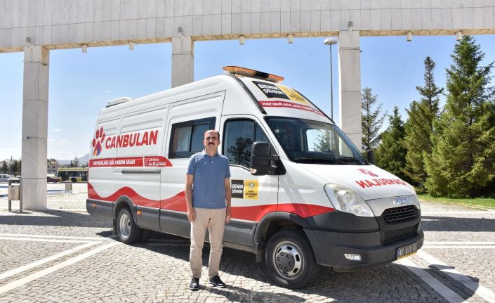 Konya’da yaralı hayvanlar “Canbulan” ile hayata tutunacak