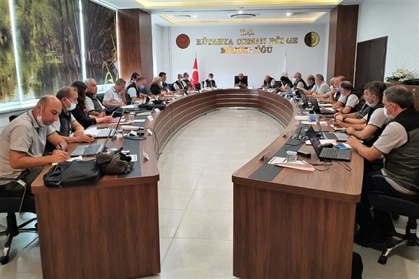 Kütahya Orman Bölge Müdürlüğünde değerlendirme toplantısı