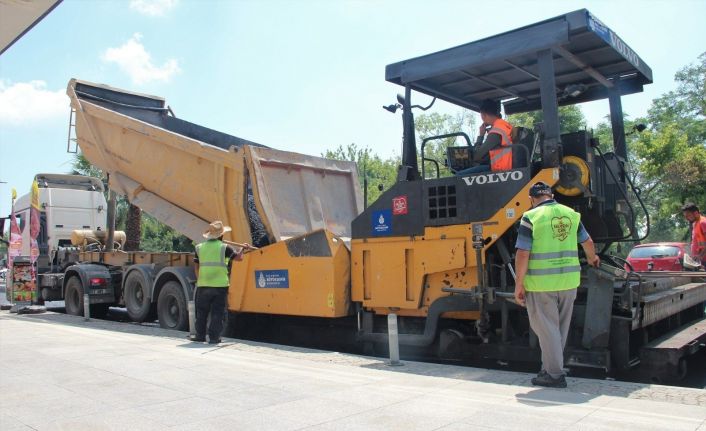 Maltepe’de asfalt seferberliği