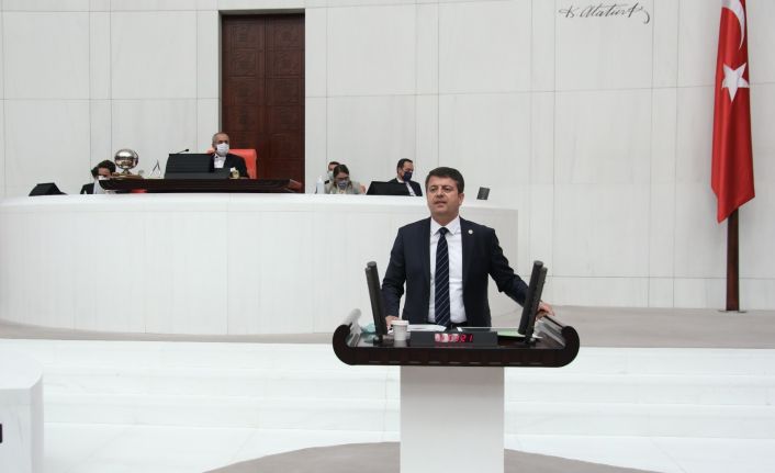 Milletvekili Tutdere, mecliste tütünü konuştu