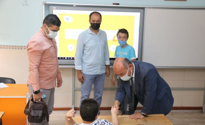 Müdür Başyiğit "Telafide Ben de Varım" etkinliklerine konuk oldu