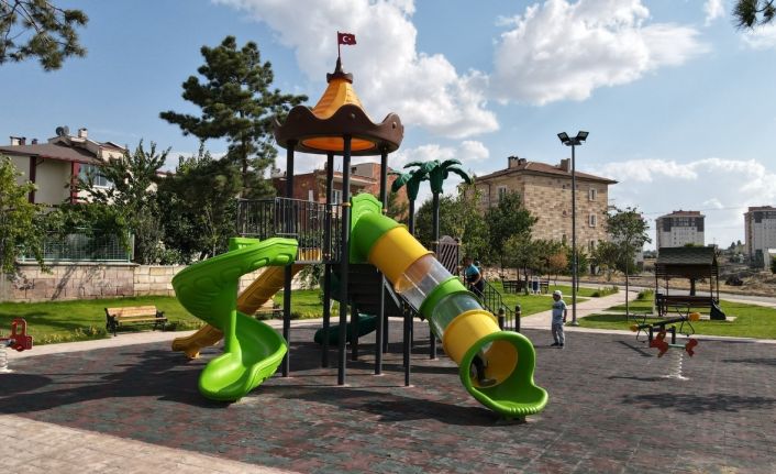 Nevşehir Belediyesi, Mehmet Akif Ersoy Mahallesine yeni bir park daha kazandırdı