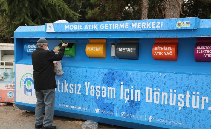 Odunpazarı geri dönüşüm ağını genişletiyor