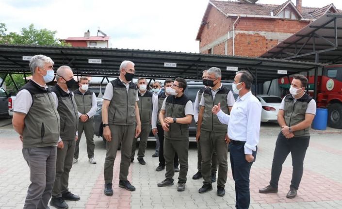 Orman Genel Müdürü Bekir Karacabey Hanönü Orman İşletme Müdürlüğü’nü ziyaret etti