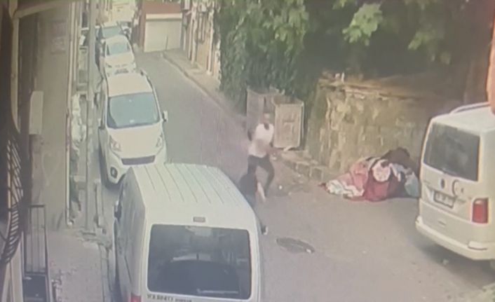 (Özel) İstanbul’da korkunç cinayet kamerada: Yaralı halde motorla kaçtı, hastanede öldü