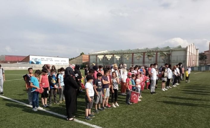 Pazaryeri’nde açılan yaz spor okullarında 6 branşta 391 sporcu eğitim görecek