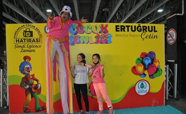 Pursaklar Çocuk Şenliği renkli görüntülere sahne oldu