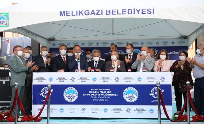 Selçuklu Pazar Yeri, Sosyal Yaşam ve Kültür Merkezi’nin temeli atıldı