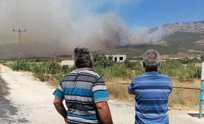 Silifke’deki orman yangını büyüyor