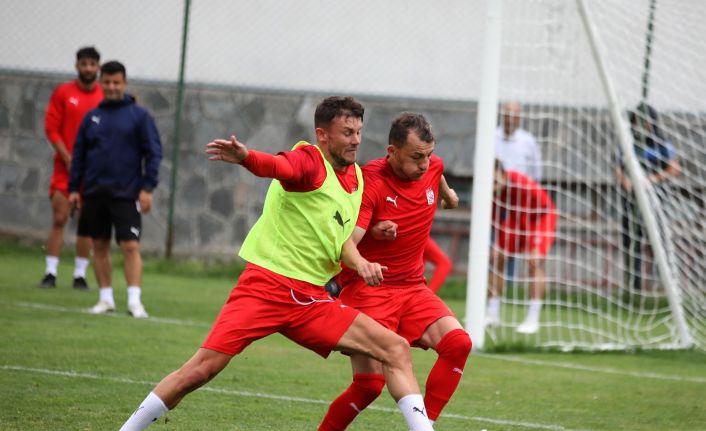 Sivasspor minyatür kale maç yaptı