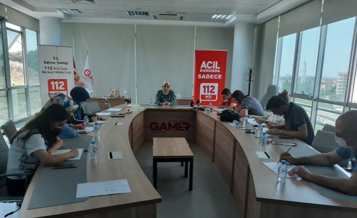 Sosyal Bilimler Meslek Yüksekokulundan, 112 Acil Çağrı Merkez Müdürlüğüne iletişim eğitimi