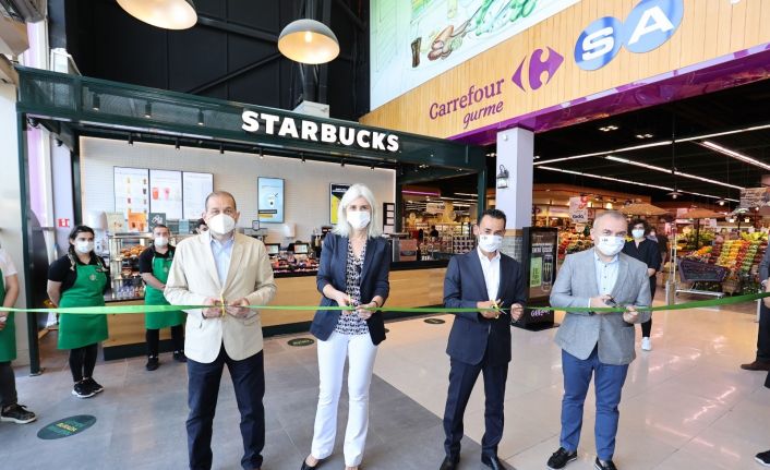 Starbucks, şimdi CarrefourSA marketlerinde