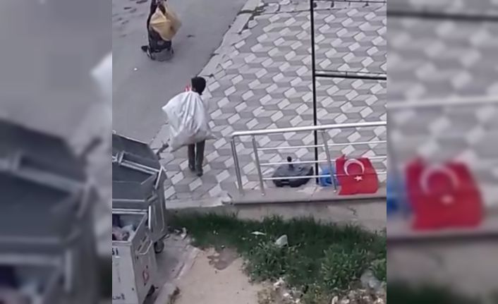 Suriyeli çocuğun Türk bayrağı hassasiyeti