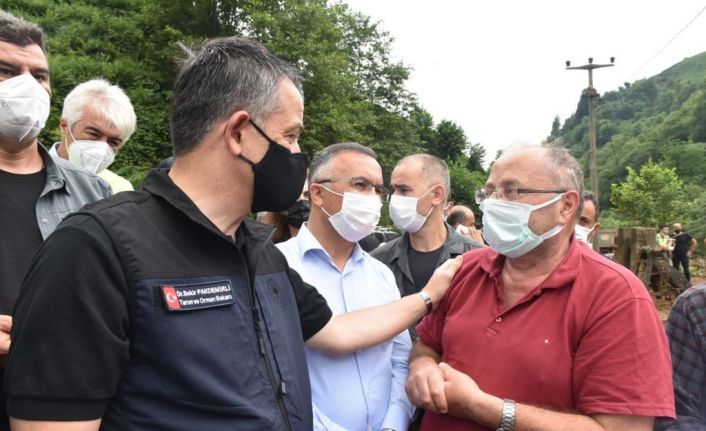 Tarım ve Orman Bakanı Dr. Bekir Pakdemirli Büyükköy’de incelemelerde bulundu