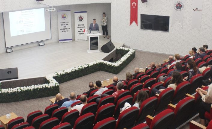 TOBB Şikago Türkiye Ticaret Merkezi tanıtım toplantısı Düzce’de yapıldı