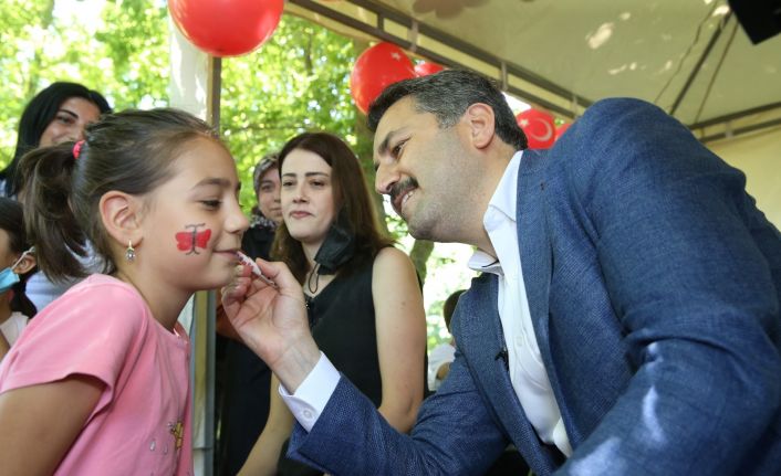 Tokat’ta, özel çocuklar doyasıya eğlendi