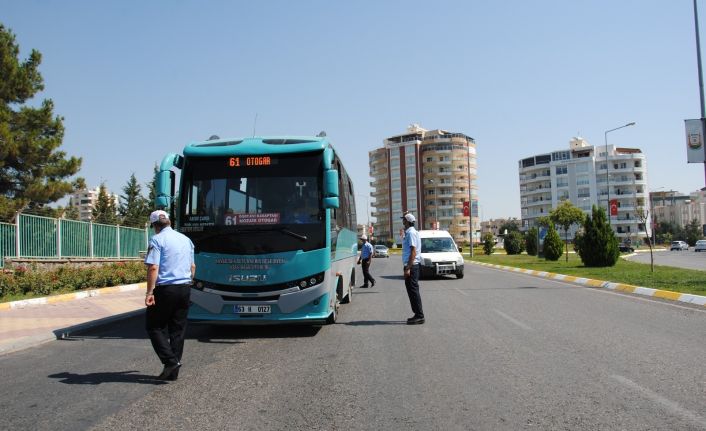 Toplu taşıma araçlarında normalleşme denetimi