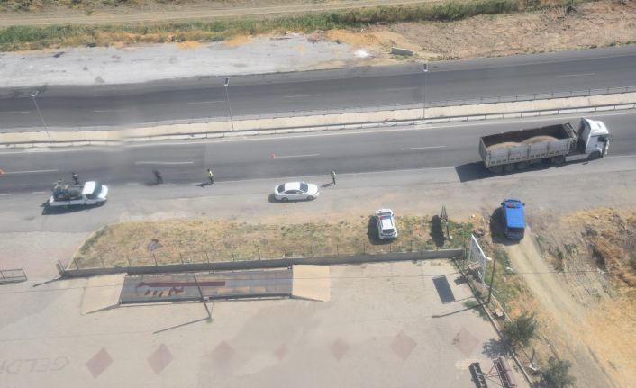 Trafik ihlalleri havadan tespit edildi