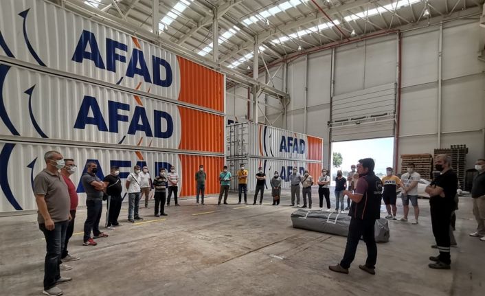 Turizm personeli ve eğitimcilere afet eğitimi