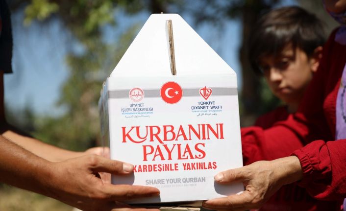 Türkiye Diyanet Vakfı 27 yılda 2 milyon 802 bin 302 hisse kurban kesti