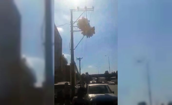 Uçan balonlar için canlarını hiçe saydılar