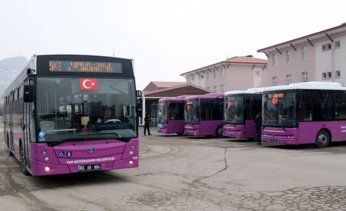 Van’da bayram boyunca otobüsler ücretsiz olacak
