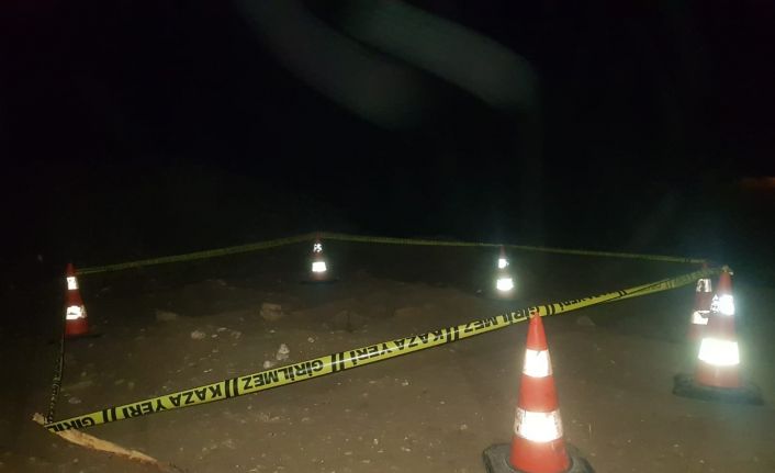 Villa yapmak için düzetme çalışması yapılan arazide tarihi mezarlar ortaya çıktı