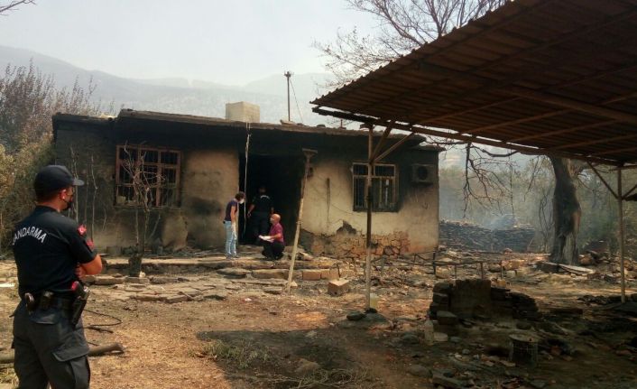 Yangından acı haber