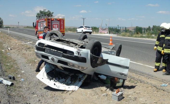 Yozgat’ta trafik kazası: 2 yaralı