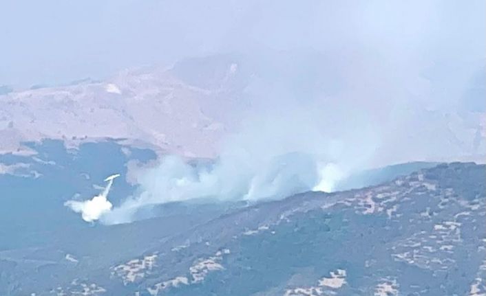 2 helikopter ve 1 uçağın müdahale ettiği Tunceli’deki orman yangınının yüzde 95’i söndürüldü
