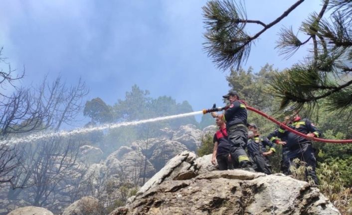 Adalet Bakanı Gül, yangında etkin mücadele alan CEKUT ekipleriyle gurur duyduğunu ifade etti