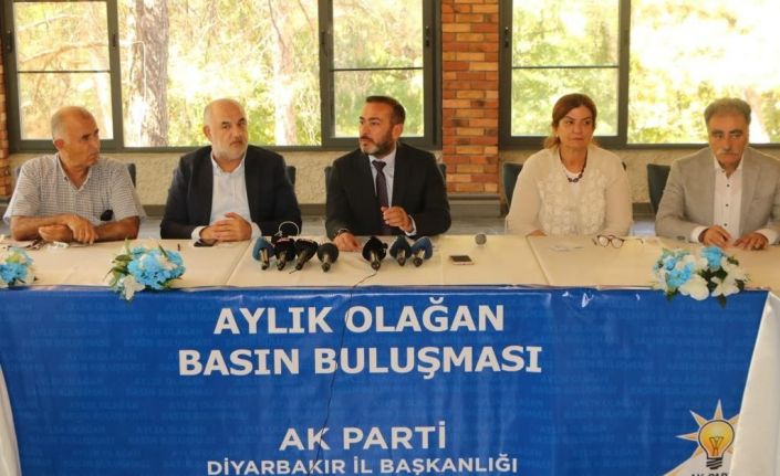 AK Parti Diyarbakır İl Başkanı Aydın: “Millet ittifakının yaptığı Kürtleri aşağılamaktır”