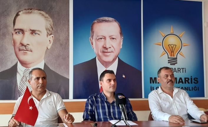 Ak Parti Marmaris İlçe Yönetimi yangınlar ve yangın sonrası söylenenler ile ilgili açıklamada bulundu