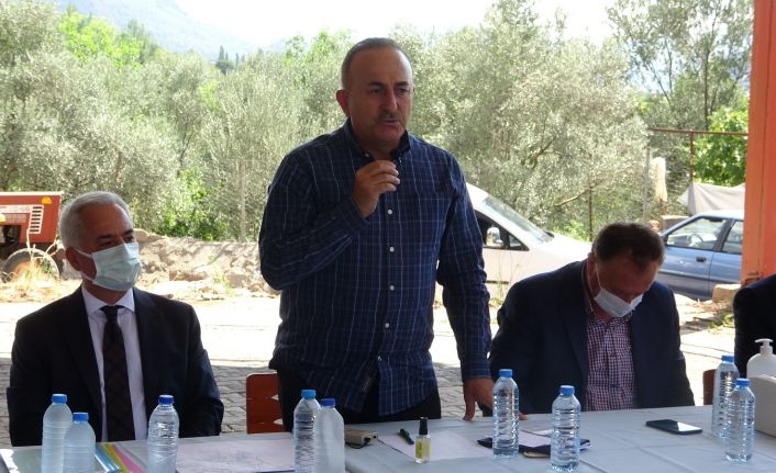 Bakan Çavuşoğlu: “Bu afetlerin üstesinden gelirken en büyük gücümüz milletimiz oldu”