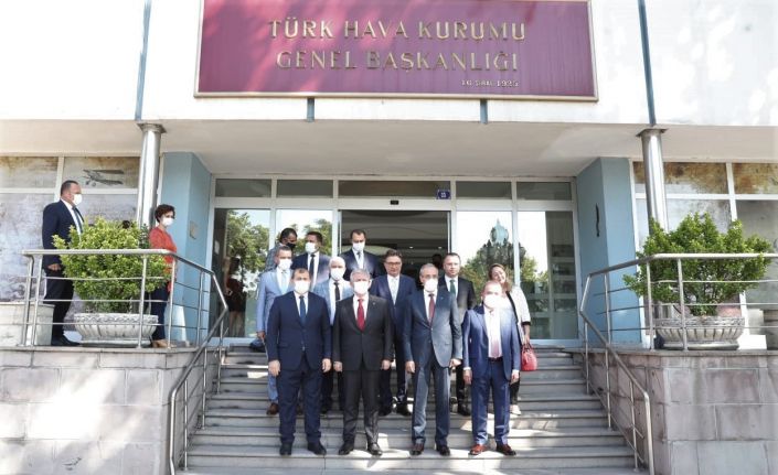 Başkan Böcek Ankara’da THK işbirliği protokolü ön toplantısına katıldı