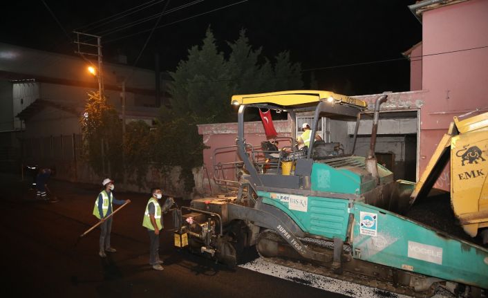 Başkan Büyükkılıç’tan gece mesaisi