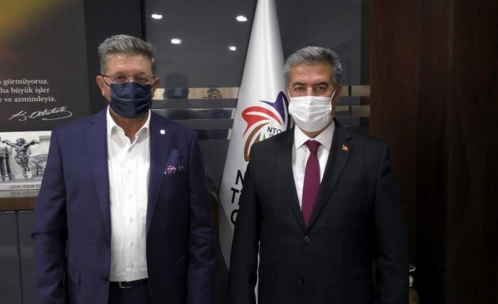 Başkan Erol, Nazilli Ticaret Odası Başkanı Arslan ile görüştü